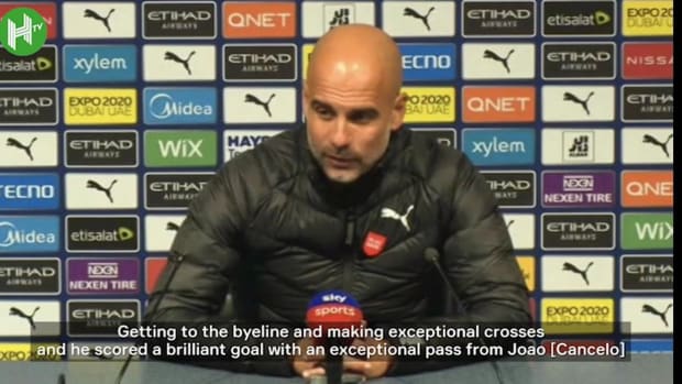 Pep Guardiola on Raheem Sterling's role vs Everton
